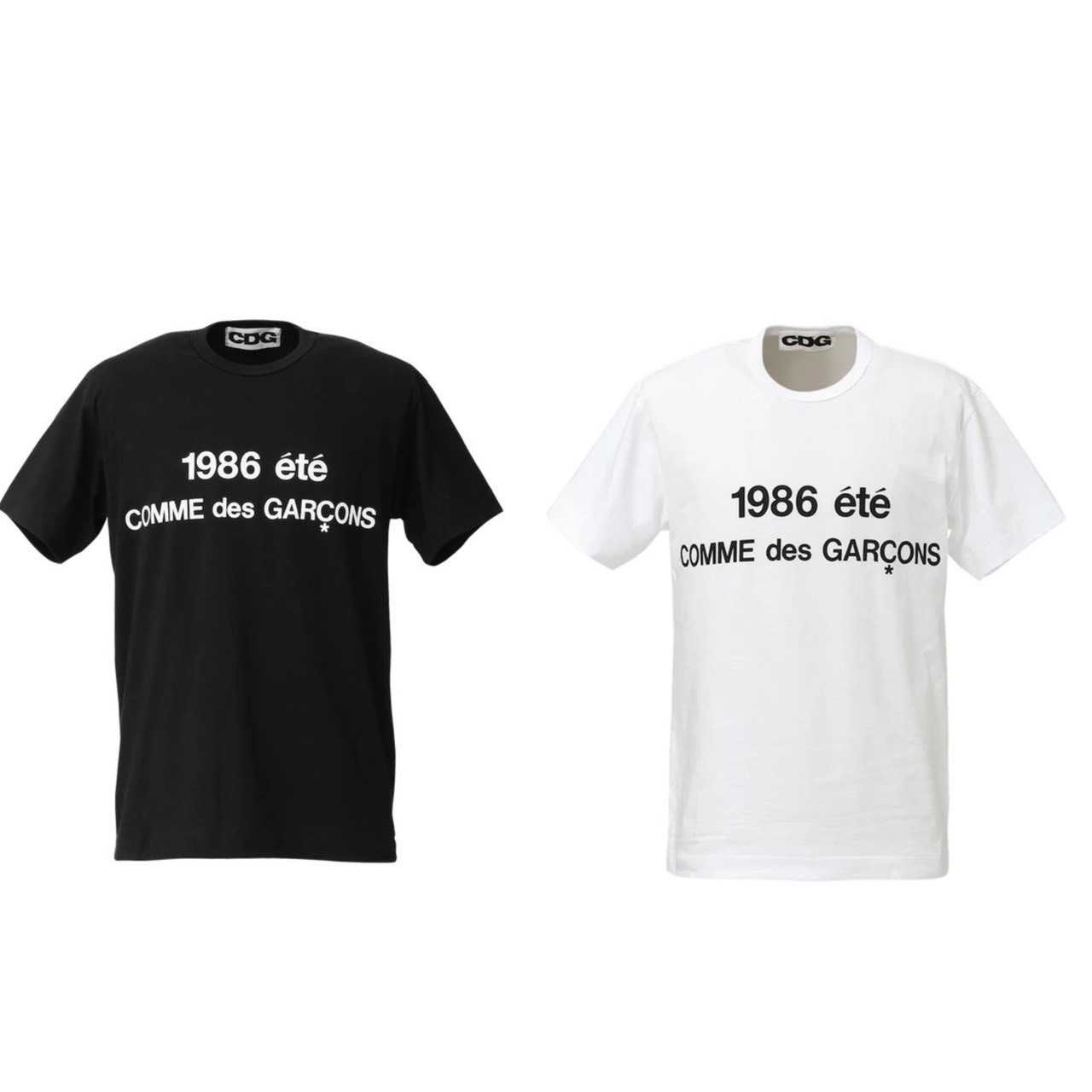 1986 comme shop des garcons t-shirt