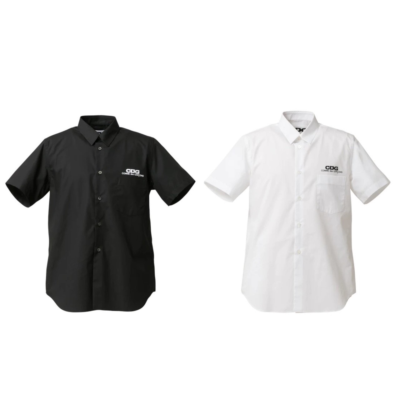 国内発【COMME des GARCONS】CDG SHORT SLEEVE SHIRT Comme des Garçons CDG Logo Short Sleeve Shirt on Chest