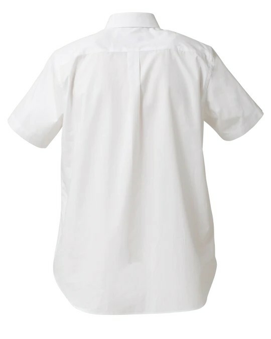 Comme des Garçons CDG Logo Short Sleeve Shirt on Chest