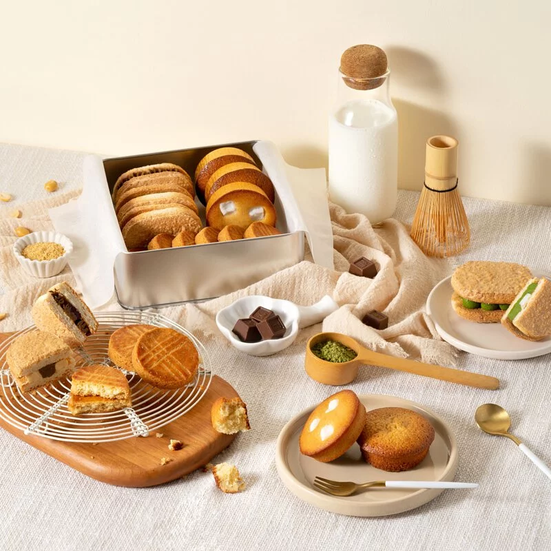彌月餅乾鐵盒系列－伯爵夫人法式蛋糕