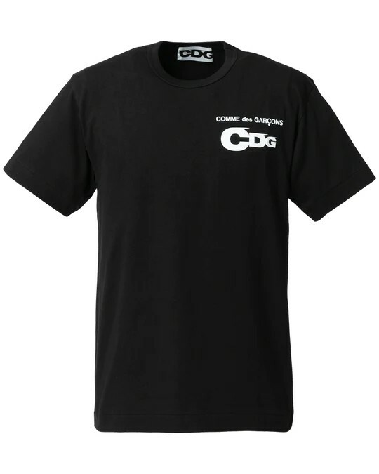 Comme des Garçons CDG 新款 胸口字體Logo短T