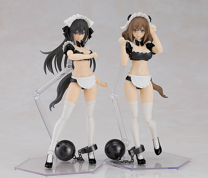 「ACG.GO」「預購」日版 PLAMAX GP-07 內衣素體娘 蘭＆潔莉 女僕Ver.套組 罪姬 PVC Figure