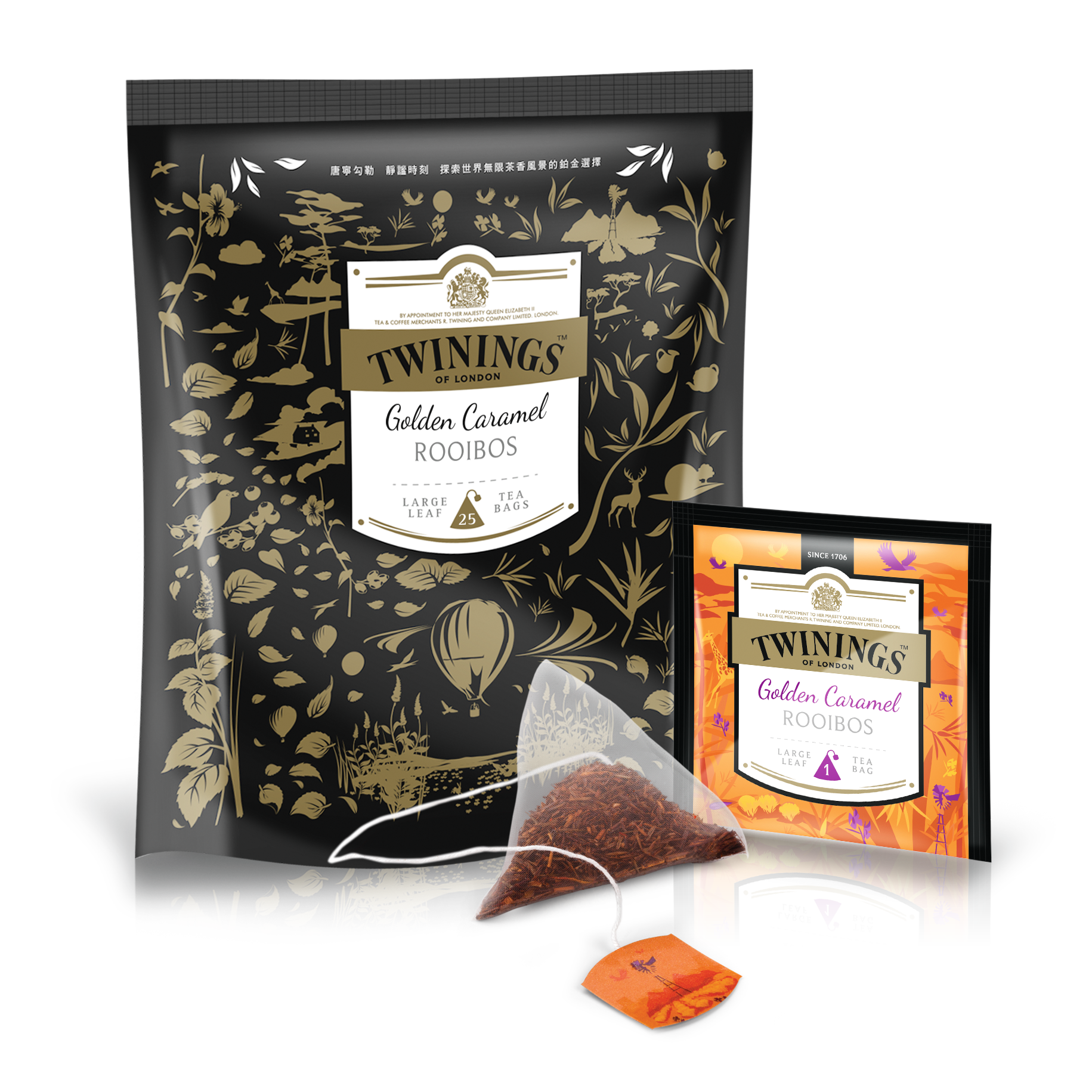 TWININGS唐寧茶-琥珀焦糖博士茶 (2.5g*25入)