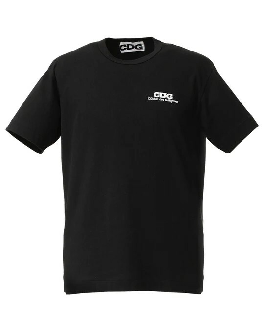 Comme des Garçons CDG 胸口字體Logo  短T