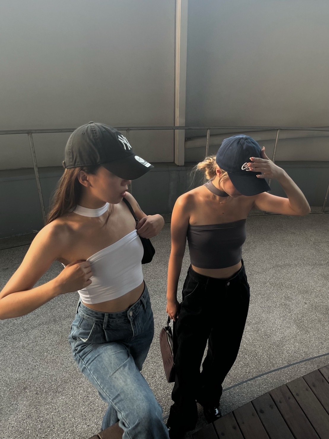 歐美繞脖工字平口(4色)