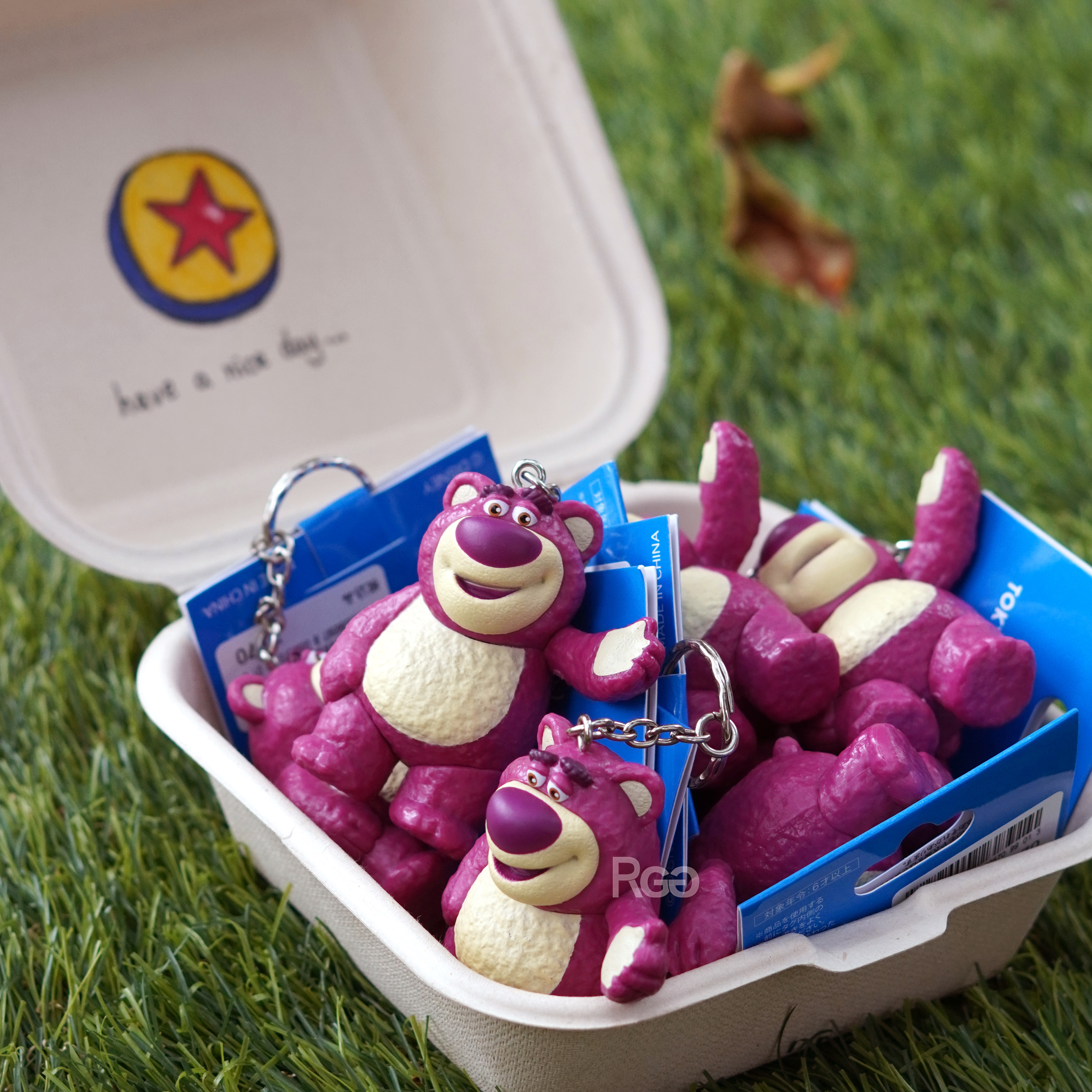 迪士尼Disney Lotso 東京迪士尼樂園 熊抱哥公仔鑰匙圈吊飾