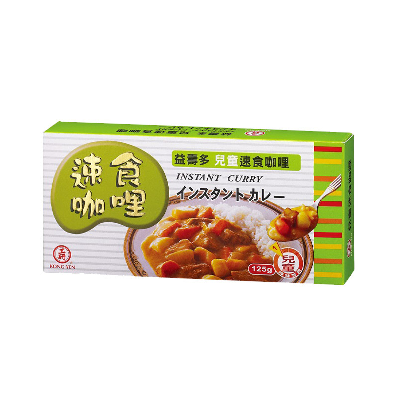 【工研】益壽多(兒童)速食咖哩125g