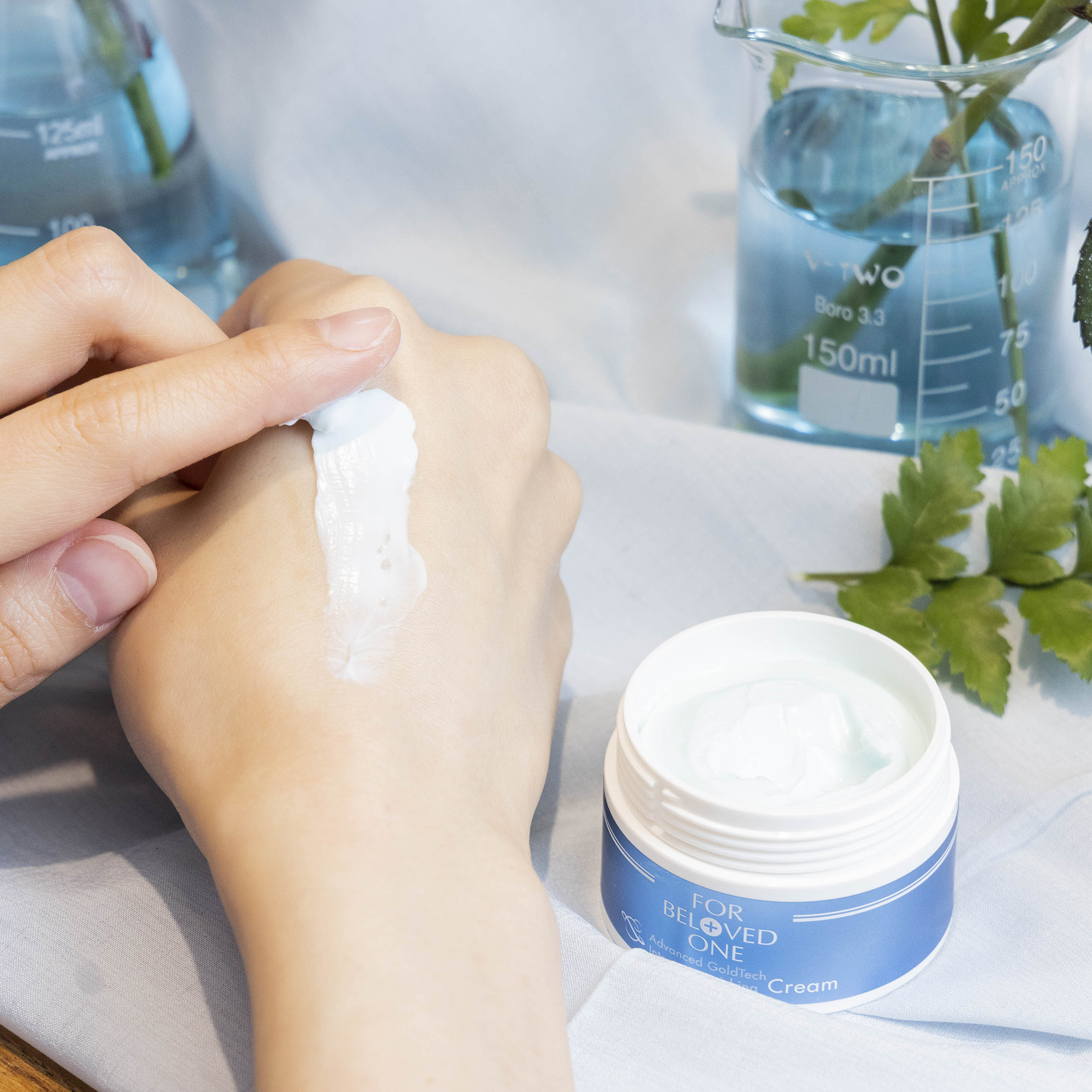 黃金藍銅玻尿酸保濕霜 30ml (2入)