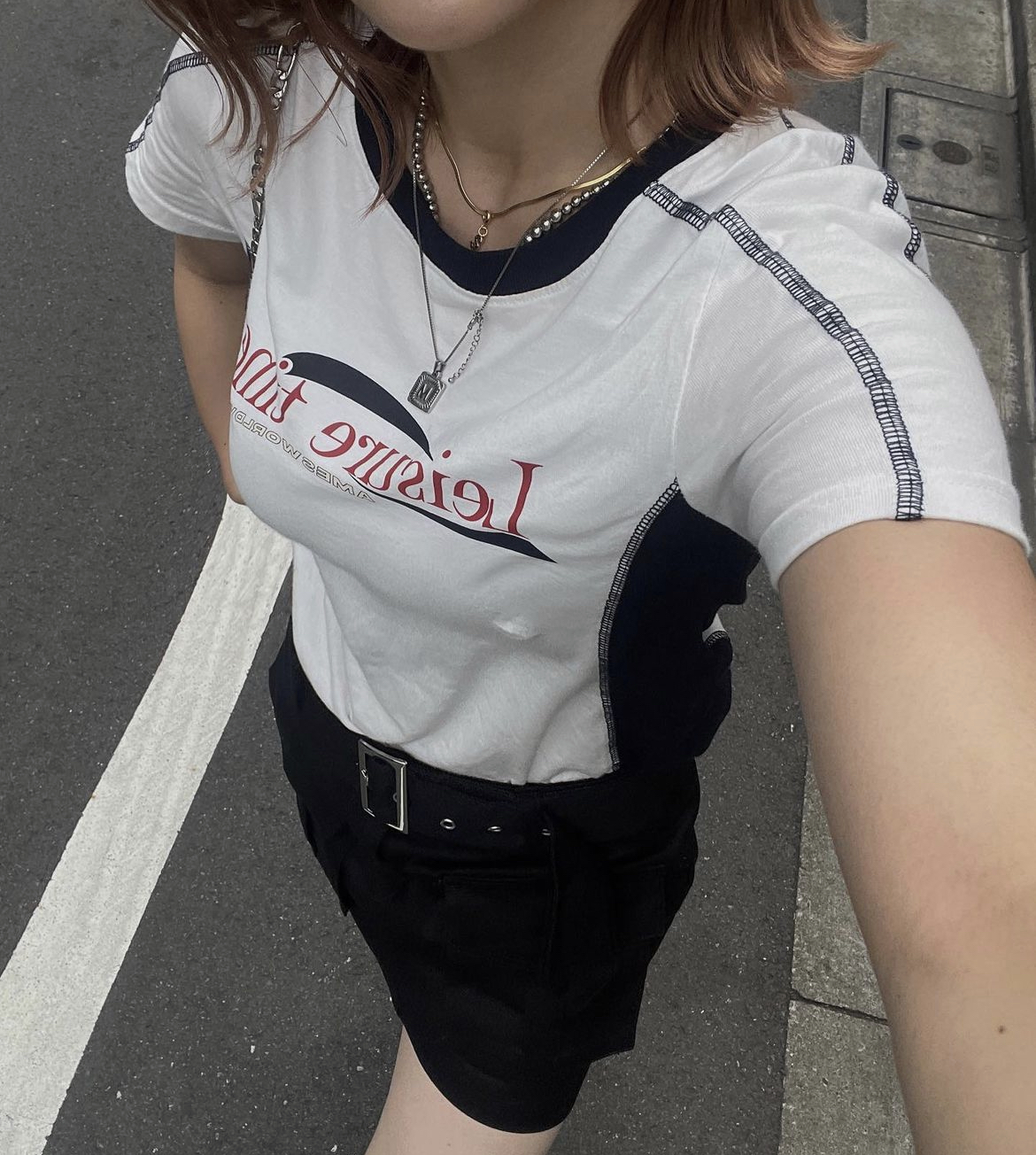 AMES LEISURE TIME TEE WHITE