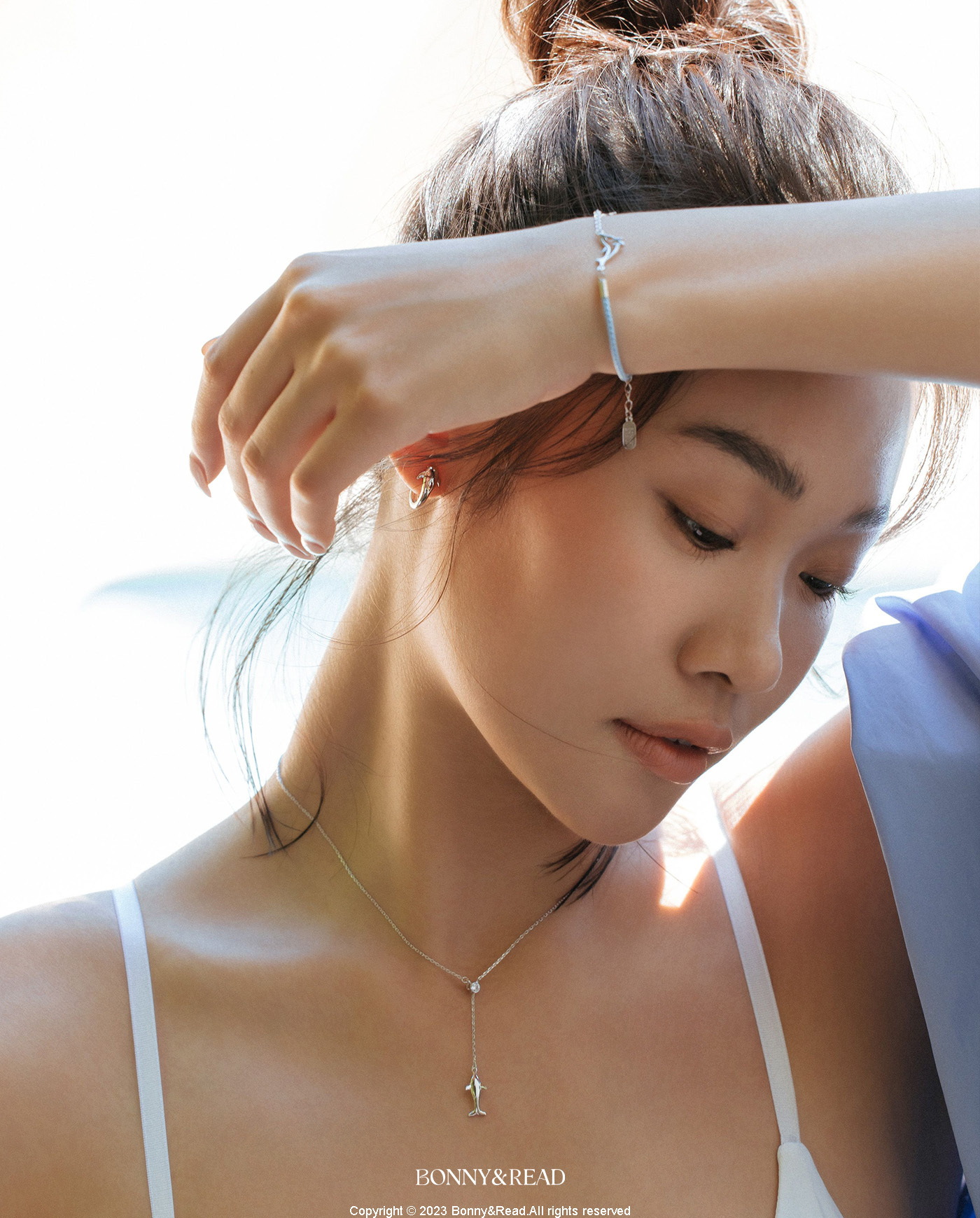 平價飾品,海洋,海豚,編織手鍊