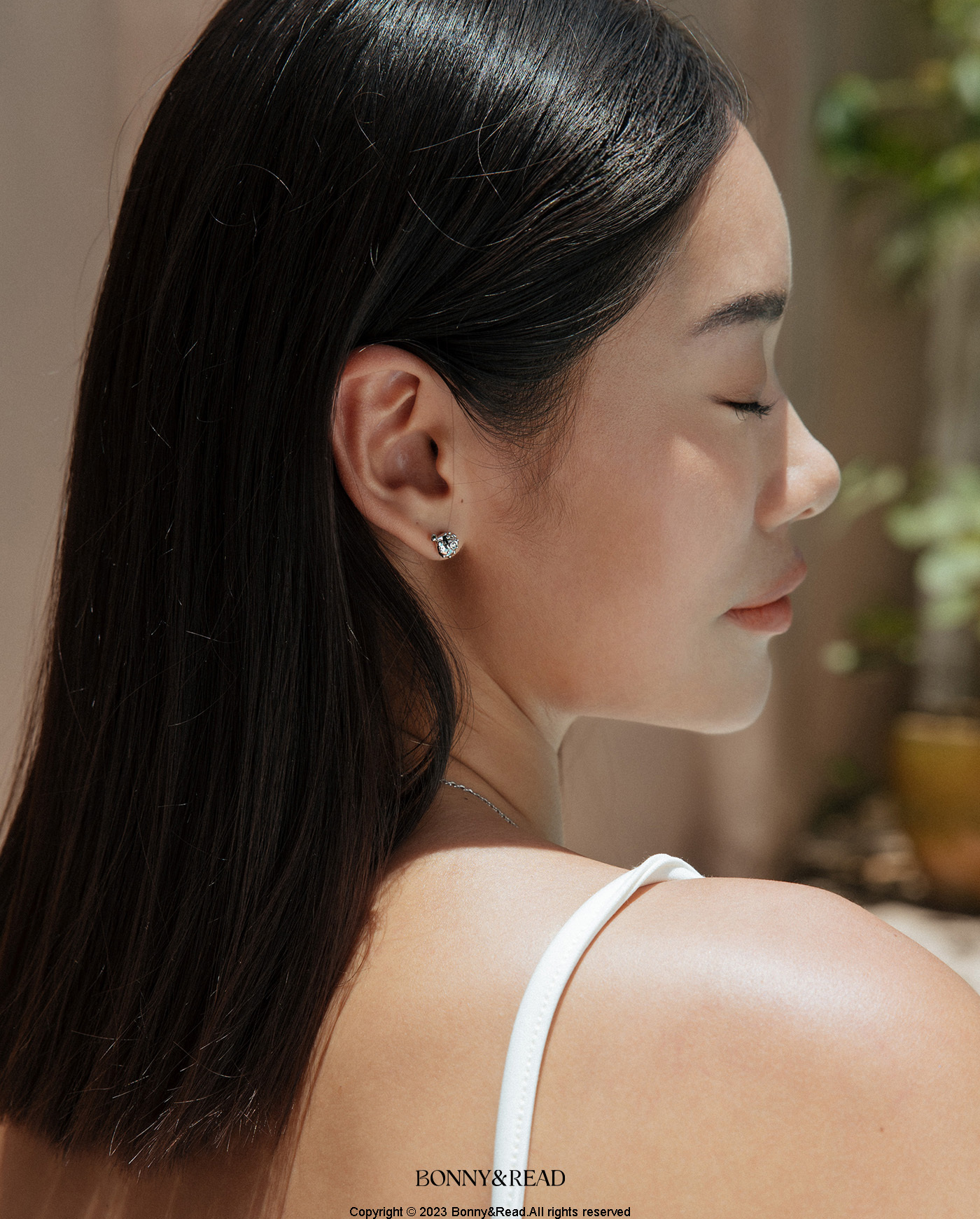 平價飾品,銀針,河豚,耳環