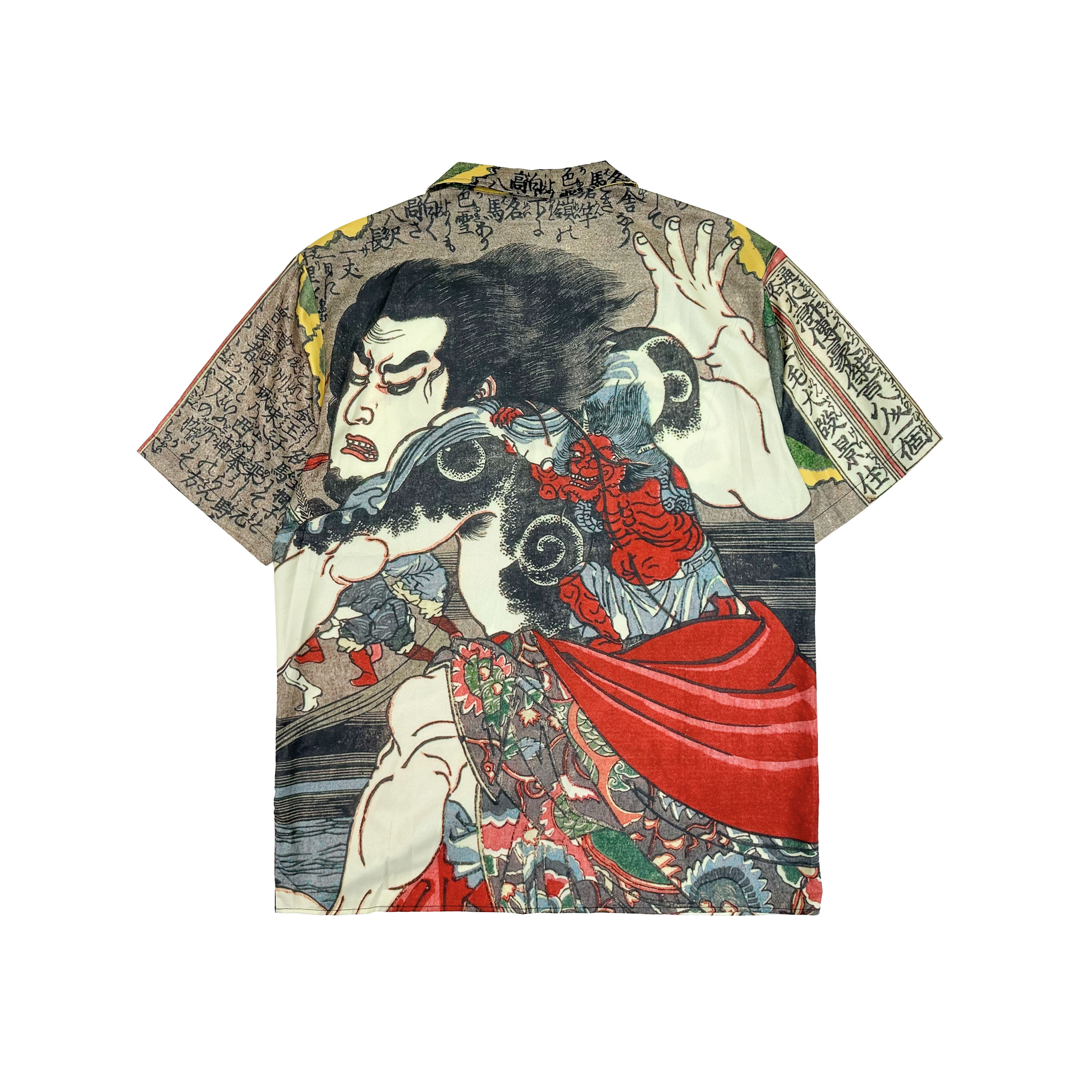 XCTRL 金毛犬浮世繪-短袖襯衫