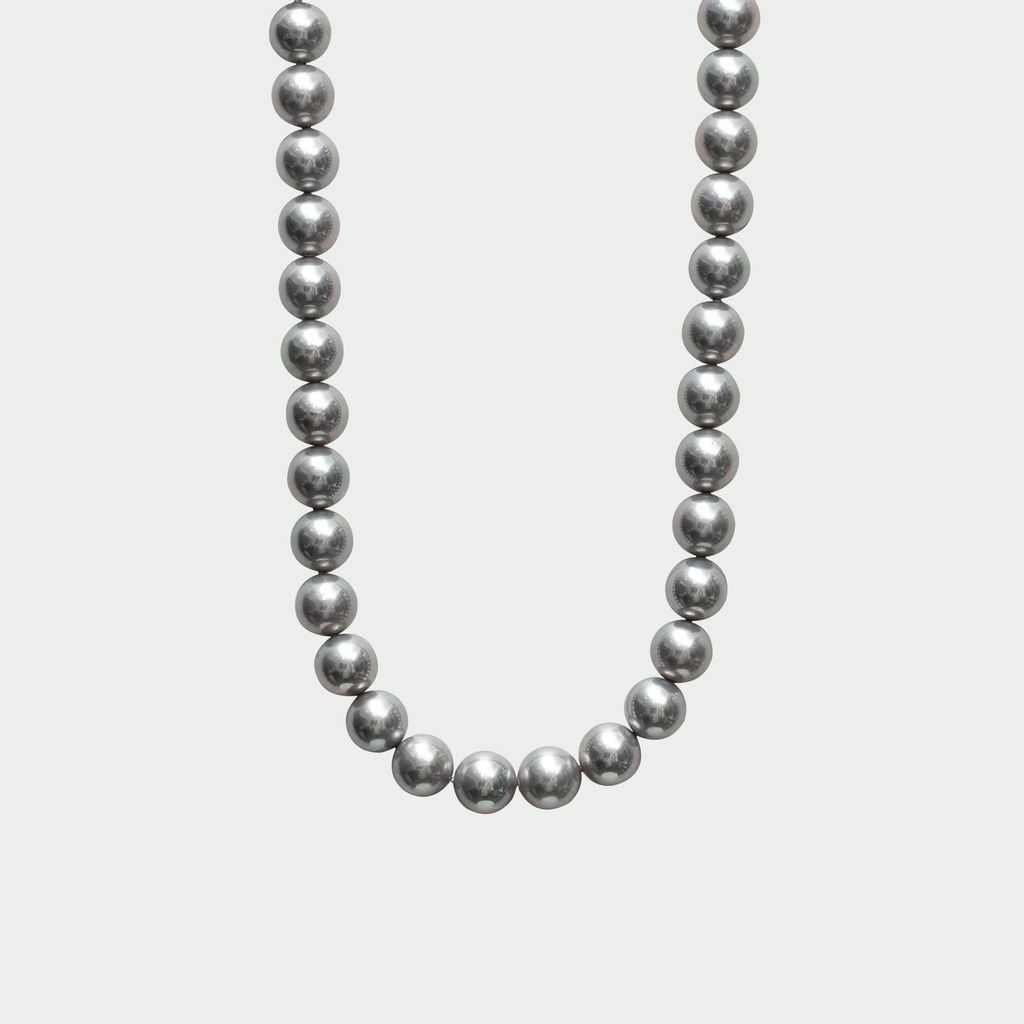 Recovery 10MM珍珠短項鍊 (灰)