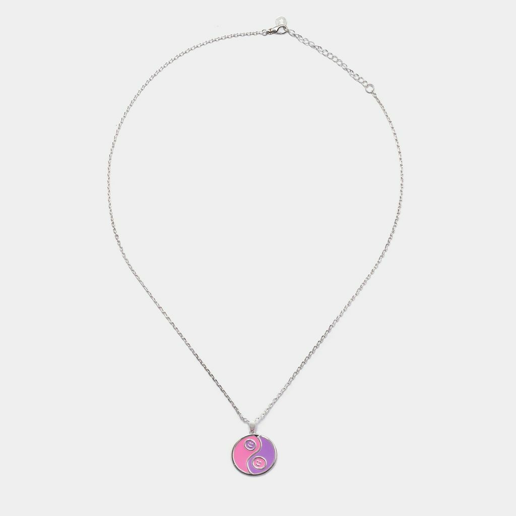 TAI CHI NECKLACE 太極項鍊 (粉紫)