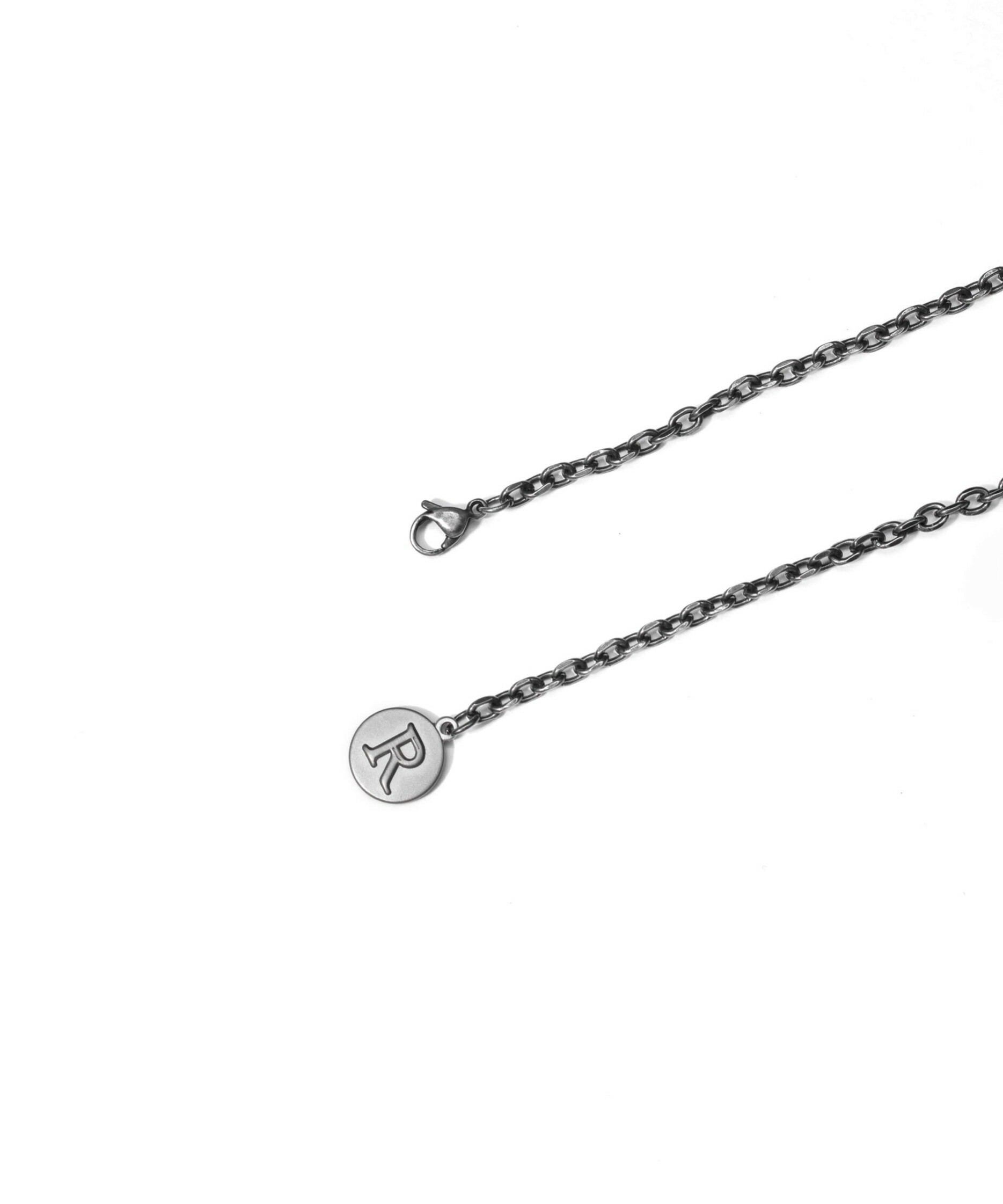 Recovery 羽毛項鍊-鋼製 (古銀)