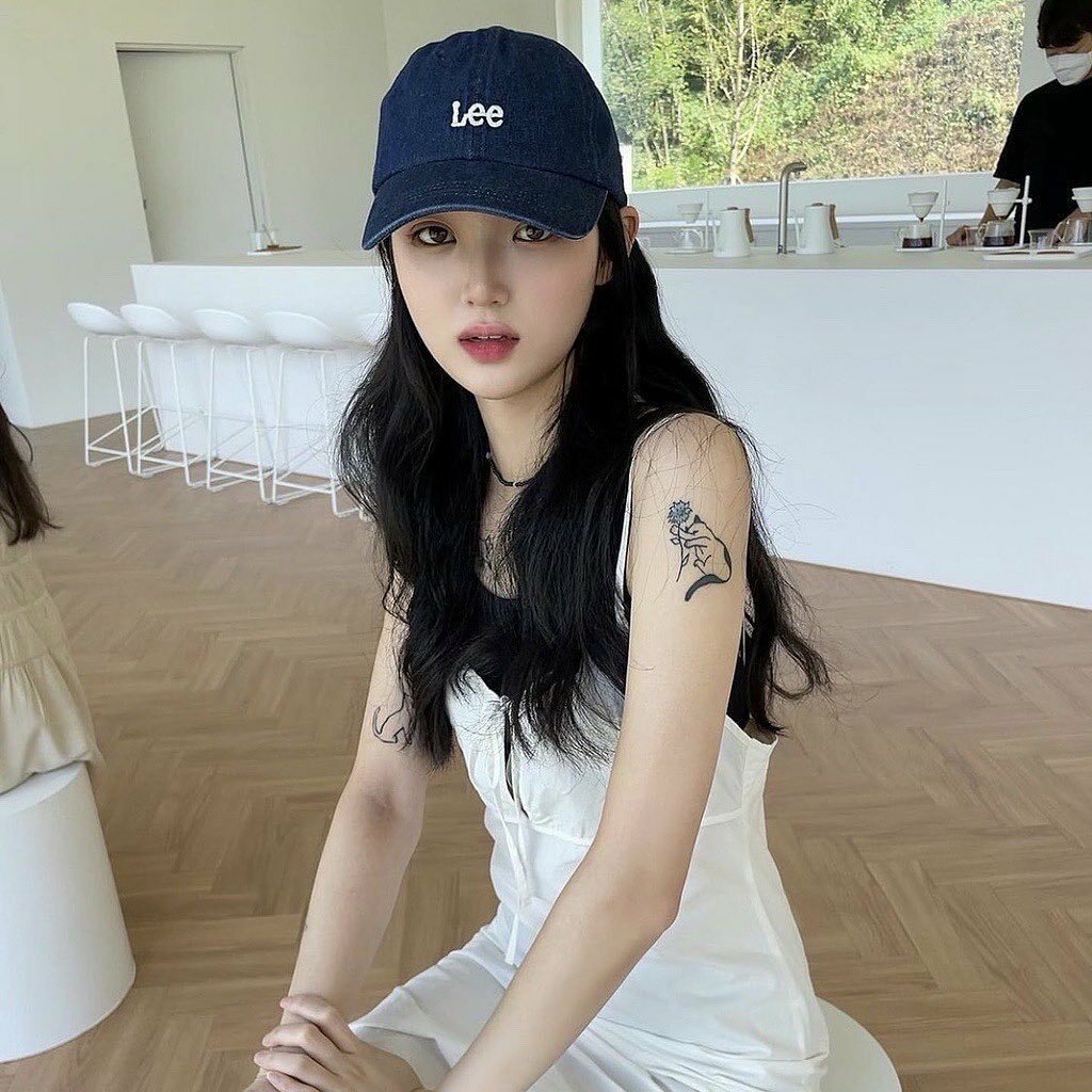 LEE】SMALL TWITCH LOGO COTTON CURVE BALL CAP (LE310)