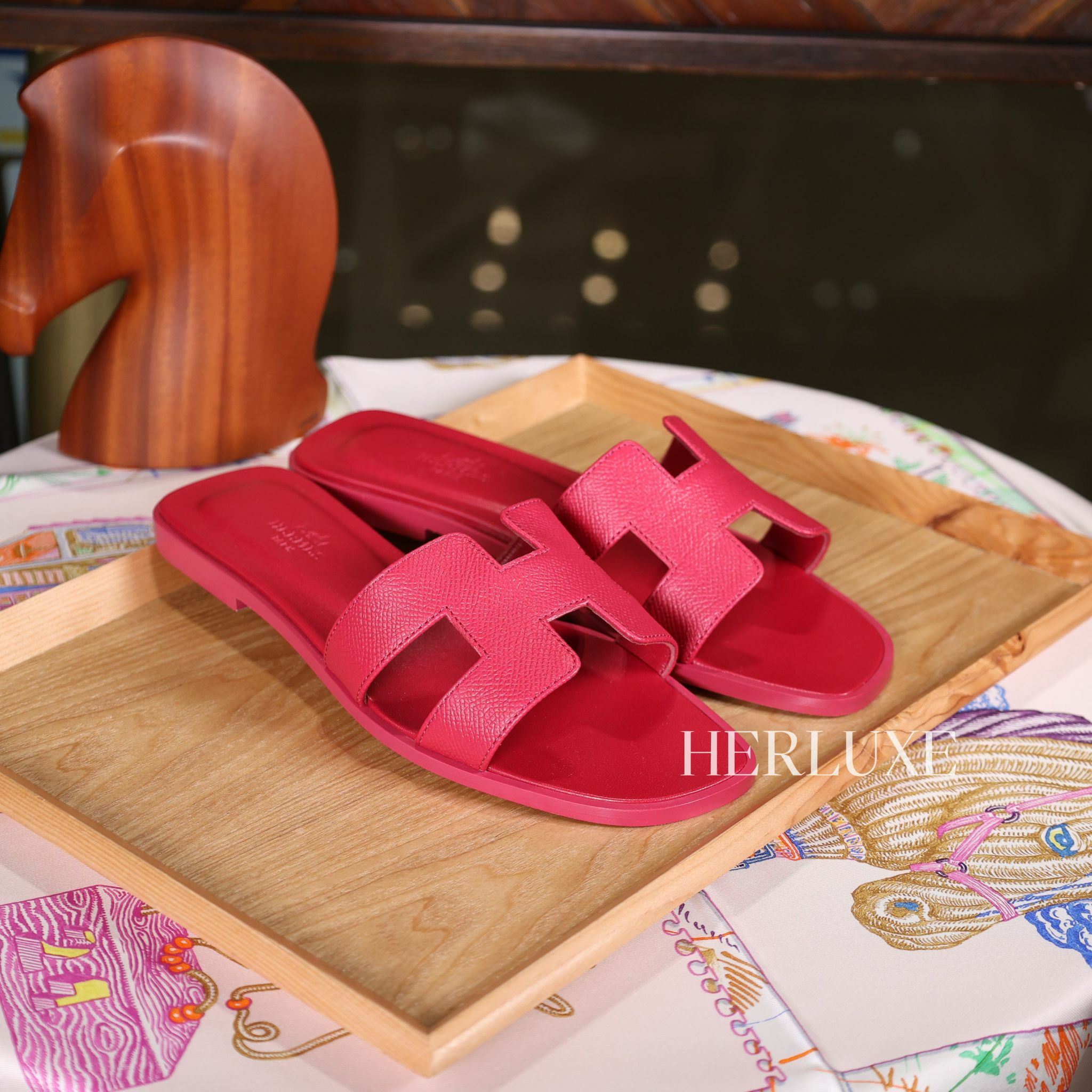 Oran sandal rose magenta （可預訂鞋碼）