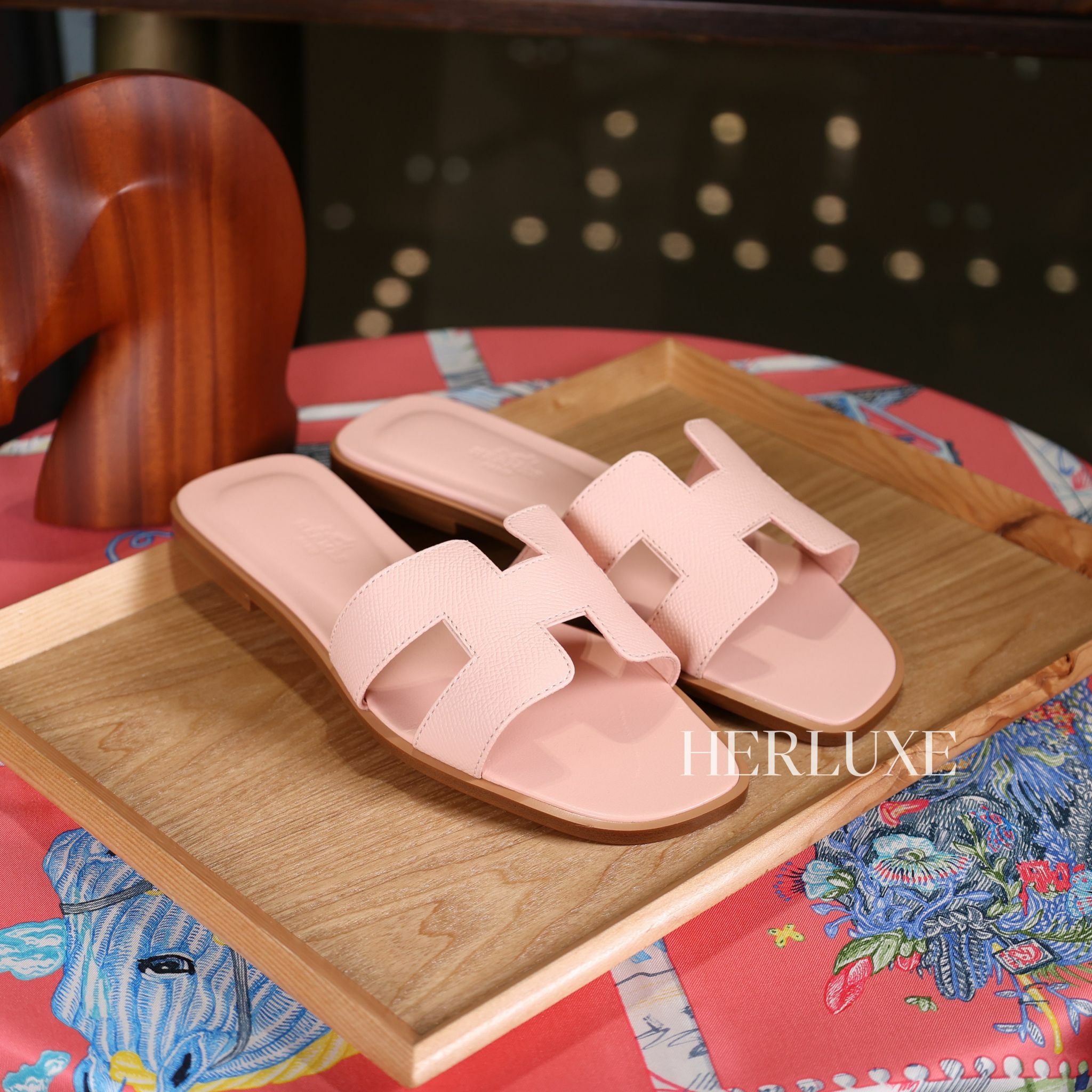 Oran sandal rose pale  ( 可預訂鞋碼 )
