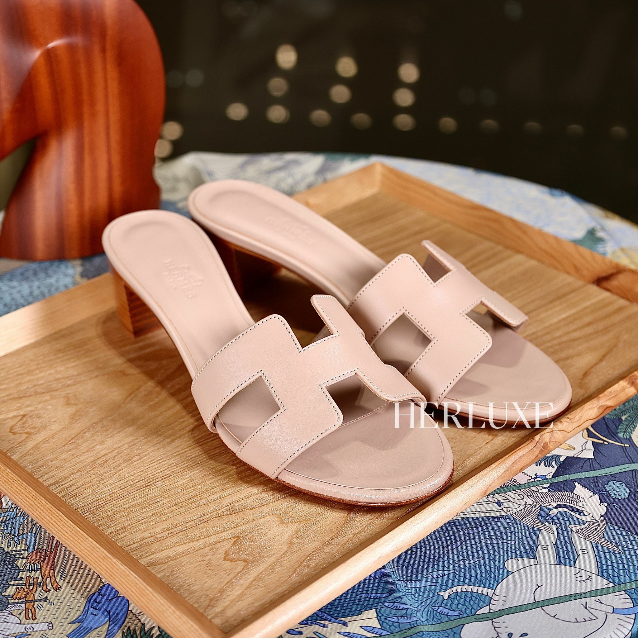 Oasis sandal beige nude （可預訂鞋碼）