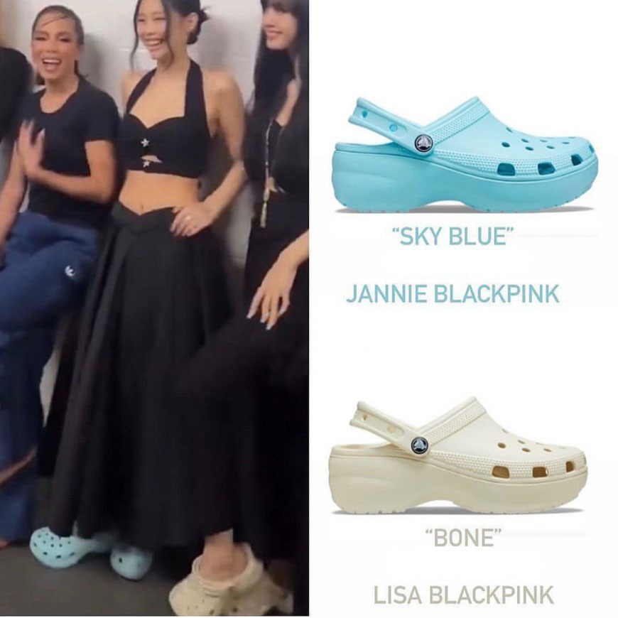 【LUXURY】韓國人氣熱賣款Crocs Classic Platform Clogs 增高 厚底 雲朵 防水 洞洞鞋 黑 白 奶茶 桃紅 綠 布希鞋