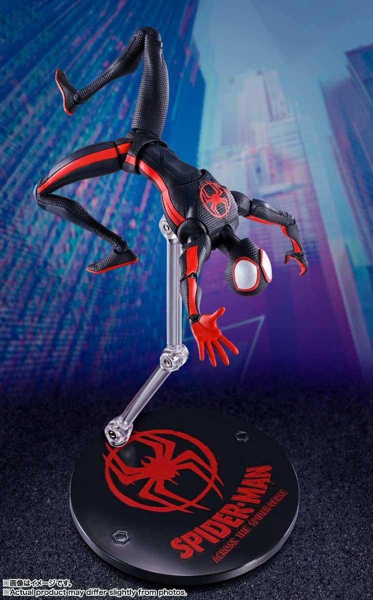 SHF 蜘蛛人 - 邁爾斯日版模型 Miles Morales 15cm / 蜘蛛人：穿越新宇宙 Spider-Verse