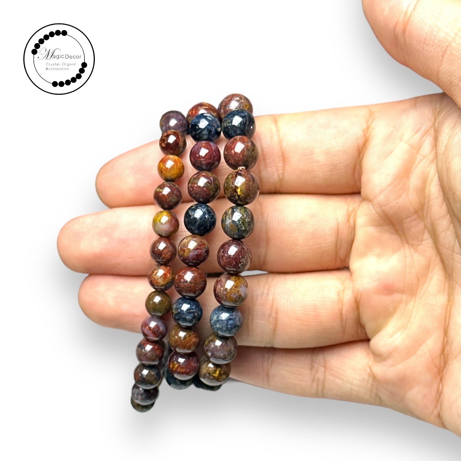 251004 - C43 8mm+黃金彼得石手串