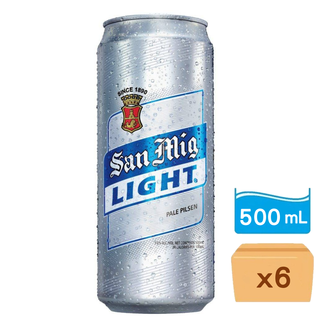 生力清啤500ml x 6罐