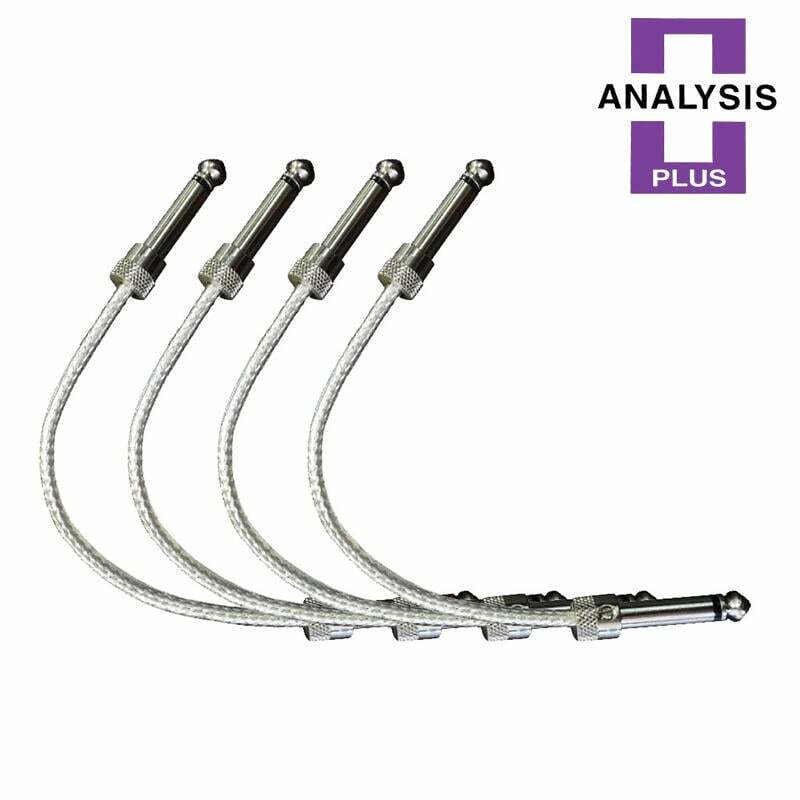 Analysis Plus Silver Oval Thin Kit 效果器 銀製短導線 工具組