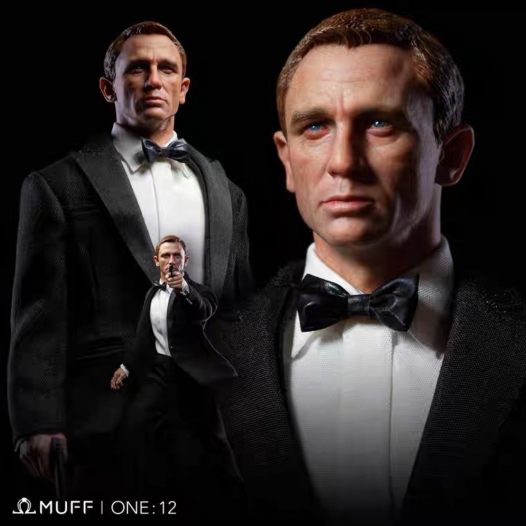 Muff toys 1/12 Top Agent Action Figure (Delu