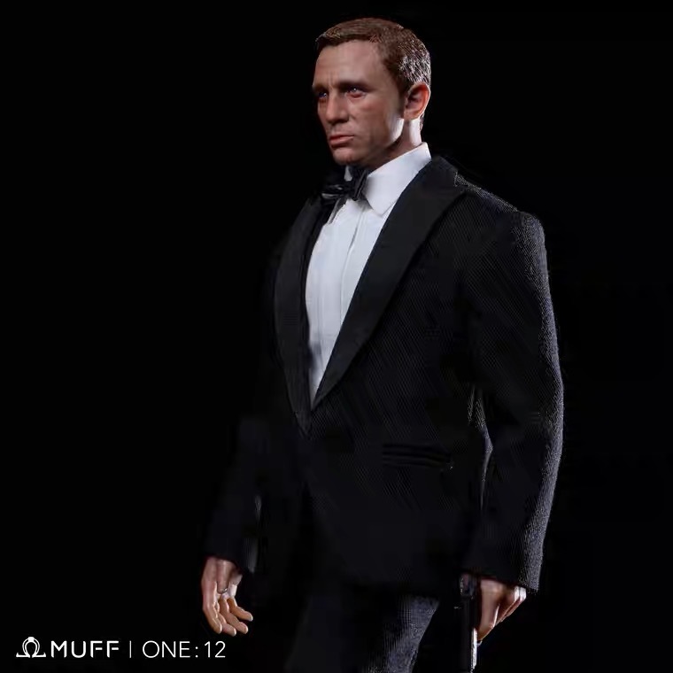 Muff toys 1/12 Top Agent Action Figure (Delu