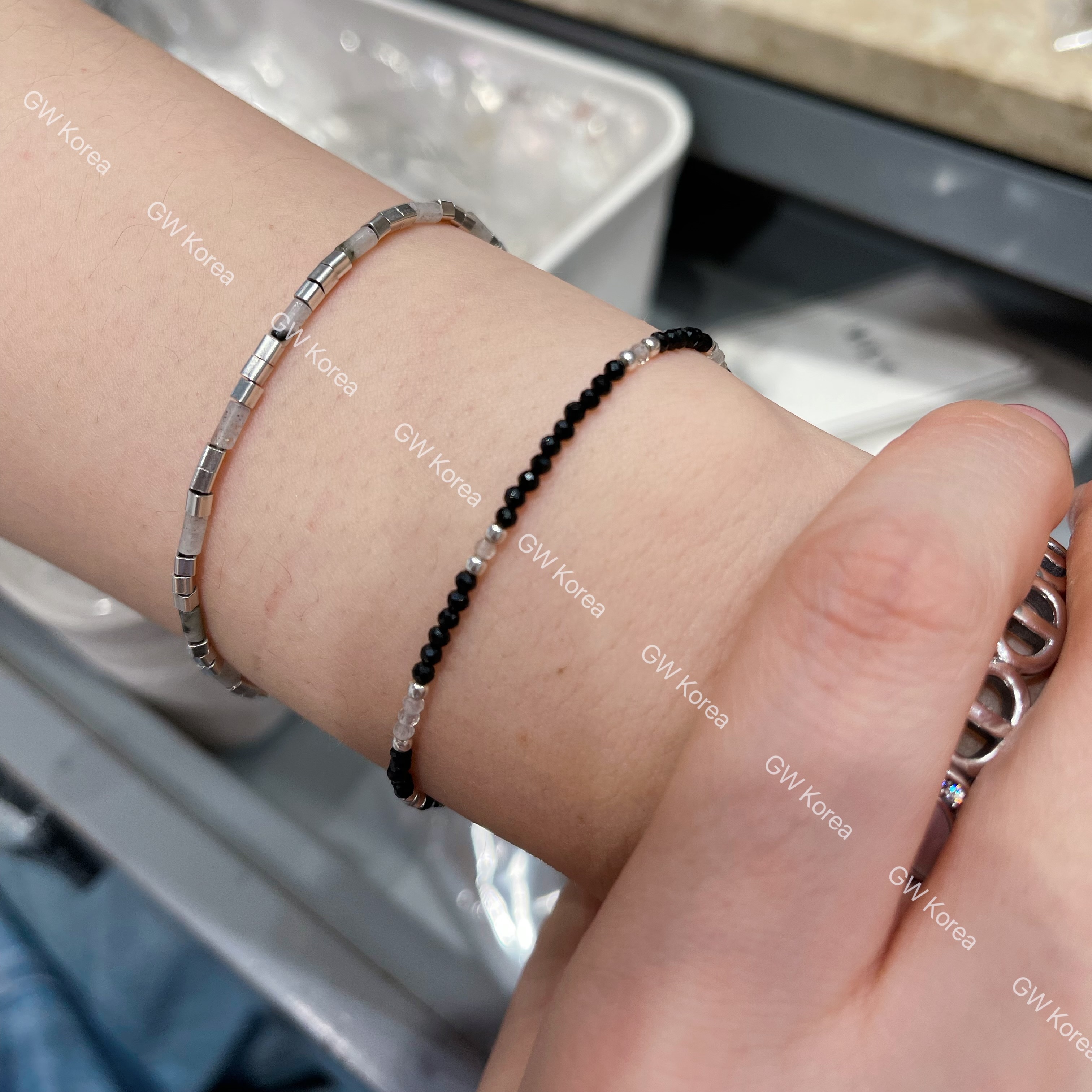 925M 切割黑鑽手鏈