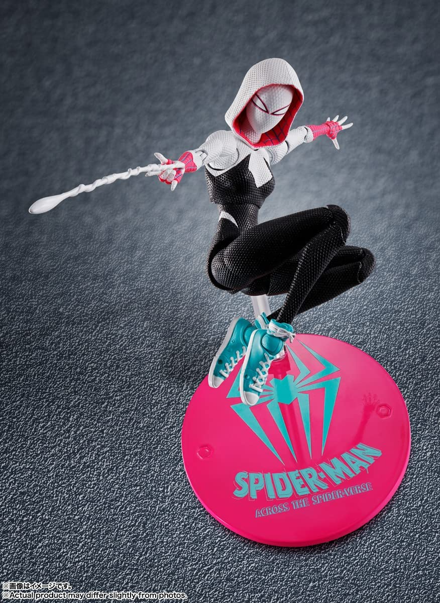 SHF 女蜘蛛人 - 關限量日版模型 Gwen Stacy 15cm / 蜘蛛人：穿越新宇宙 Spider-Verse