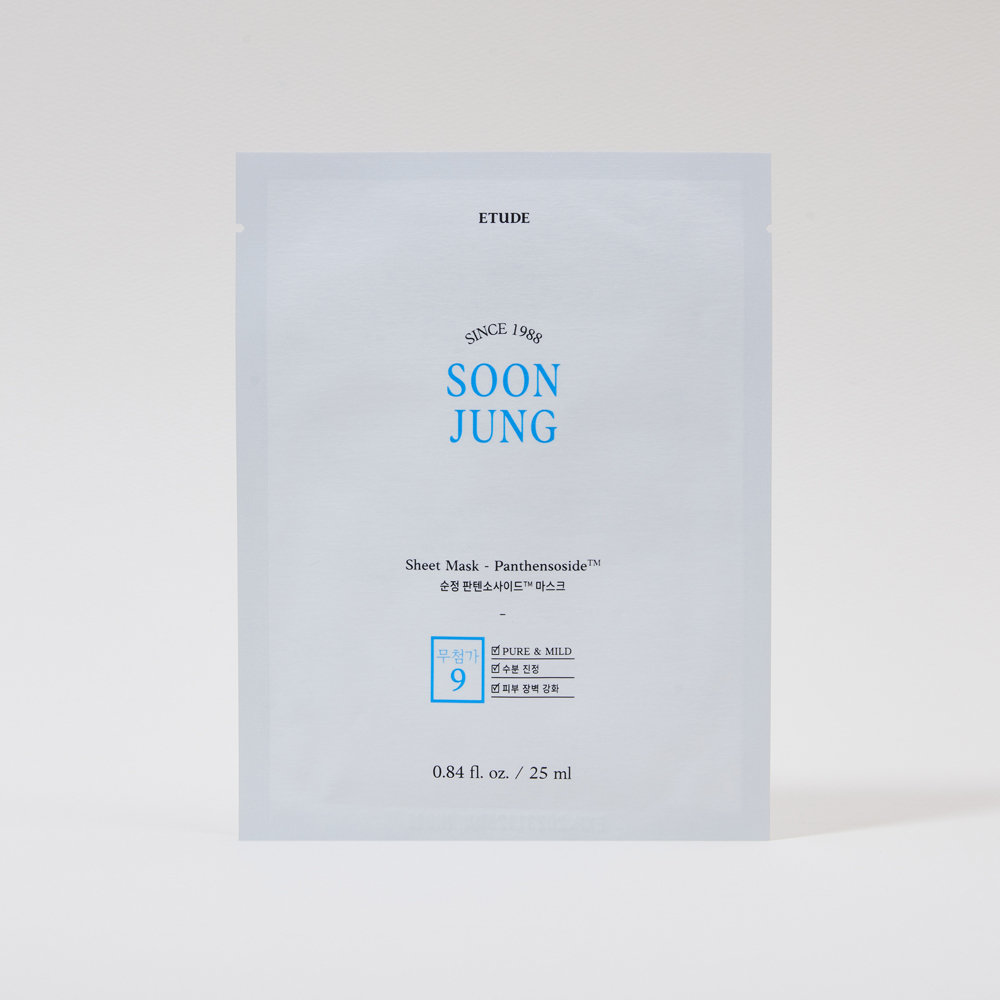 Etude House Soon Jung Sheet Mask - Panthensoside [10PCS]
