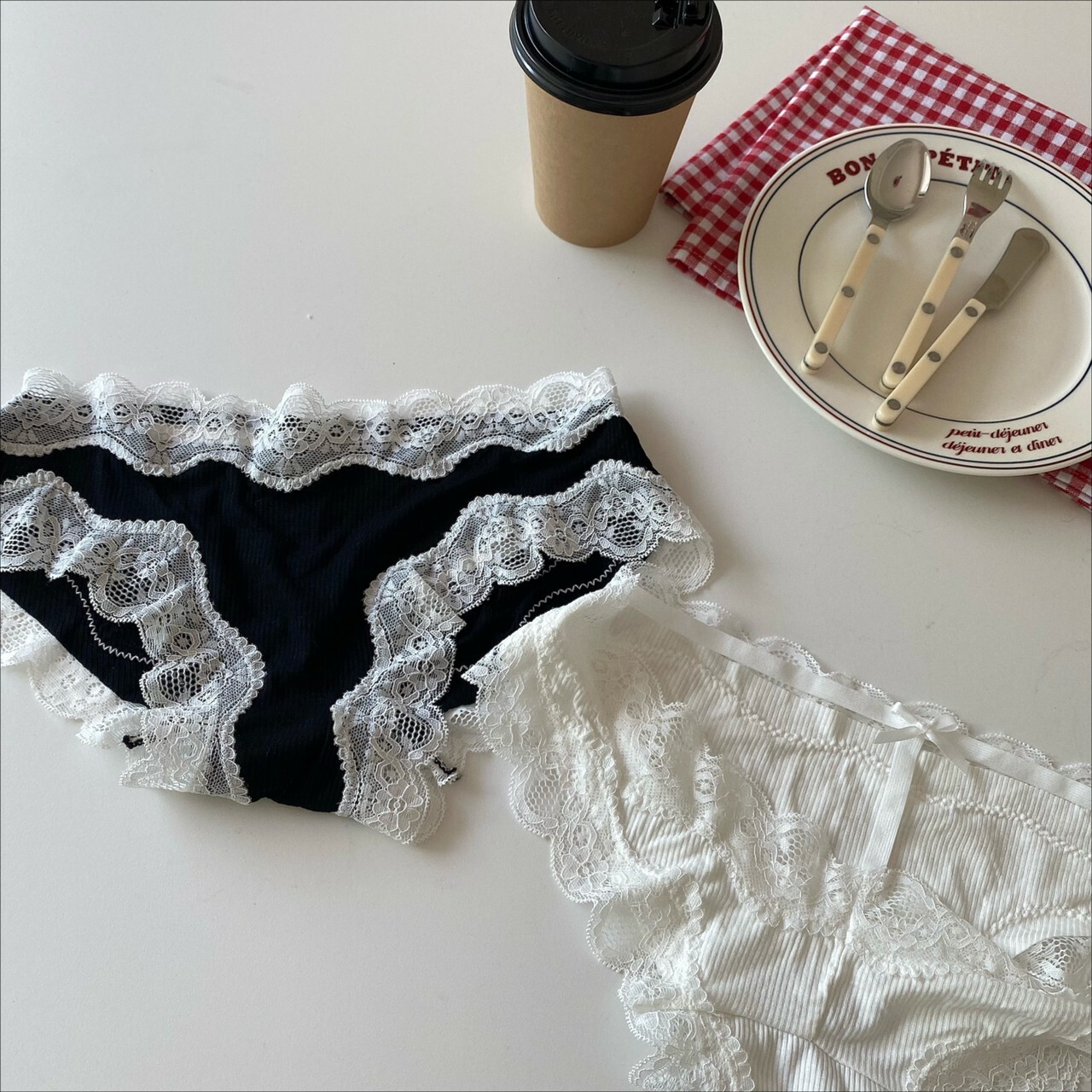 純欲感蕾絲內褲兩款