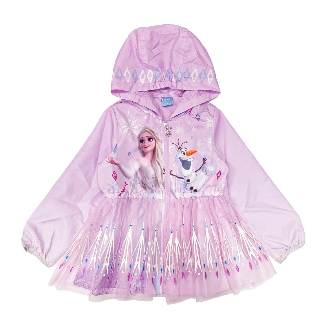 迪士尼魔雪奇緣 - 幼兒 小童 風褸 外套-Elsa (有帽)