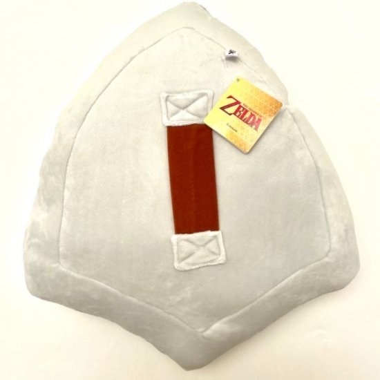 預訂 ゼルダの伝説 ハイリアの盾　ぬいぐるみクッション おもちゃ ブルー 毛公仔 咕臣