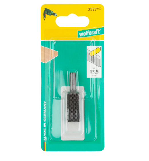 德國"WOLFCRAFT" 圓柱形木工用磨頭(批咀頭)