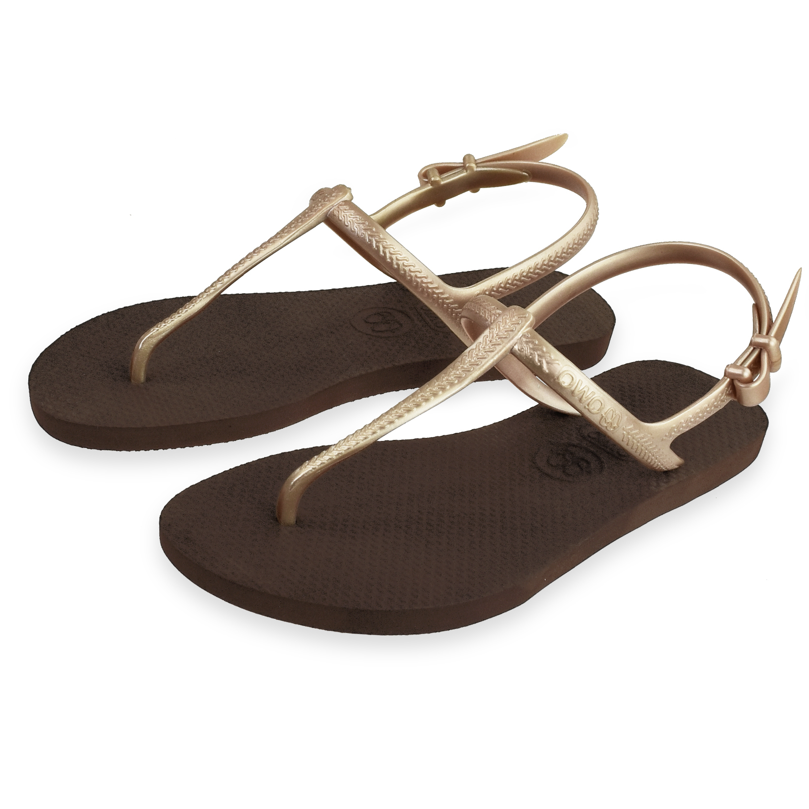 綁帶涼鞋 經典素色 焦糖棕 腳型修長款