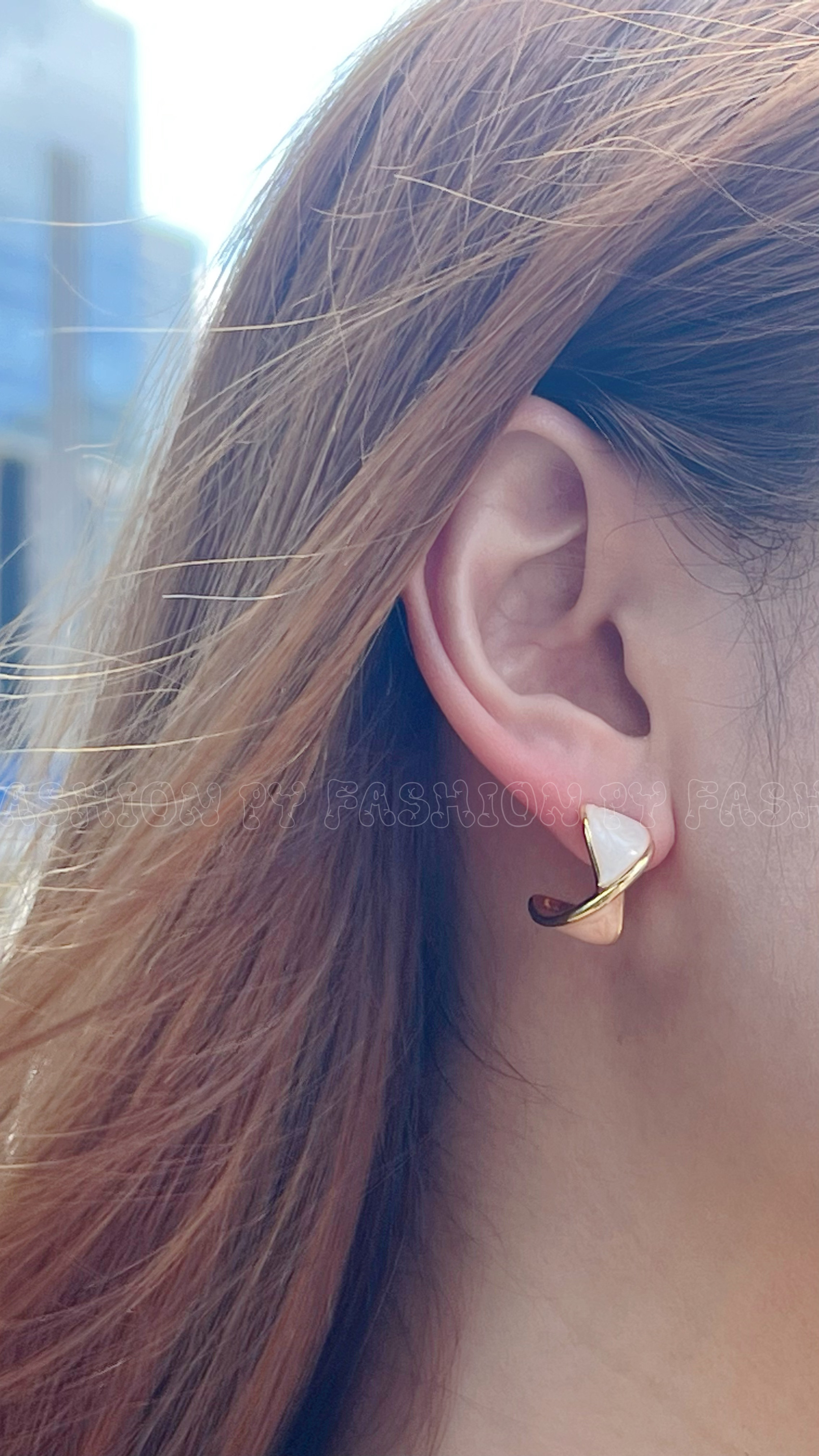 粉絲福利 只限1件 PY FASHION ACCESSORY : DOUBLE COLOR TWIST