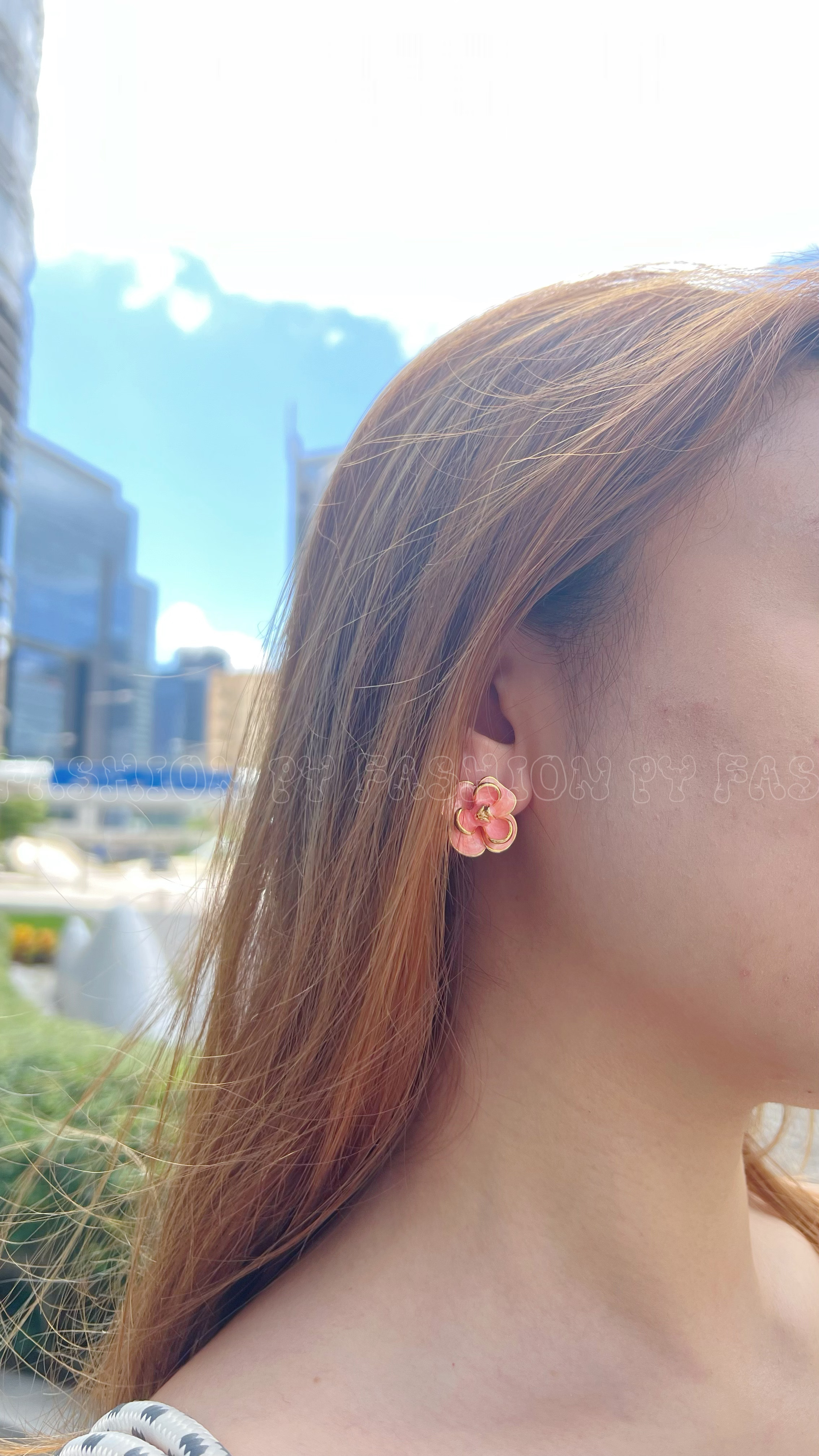 粉絲福利 只限1件 PY FASHION ACCESSORY : PINKY FLOWER