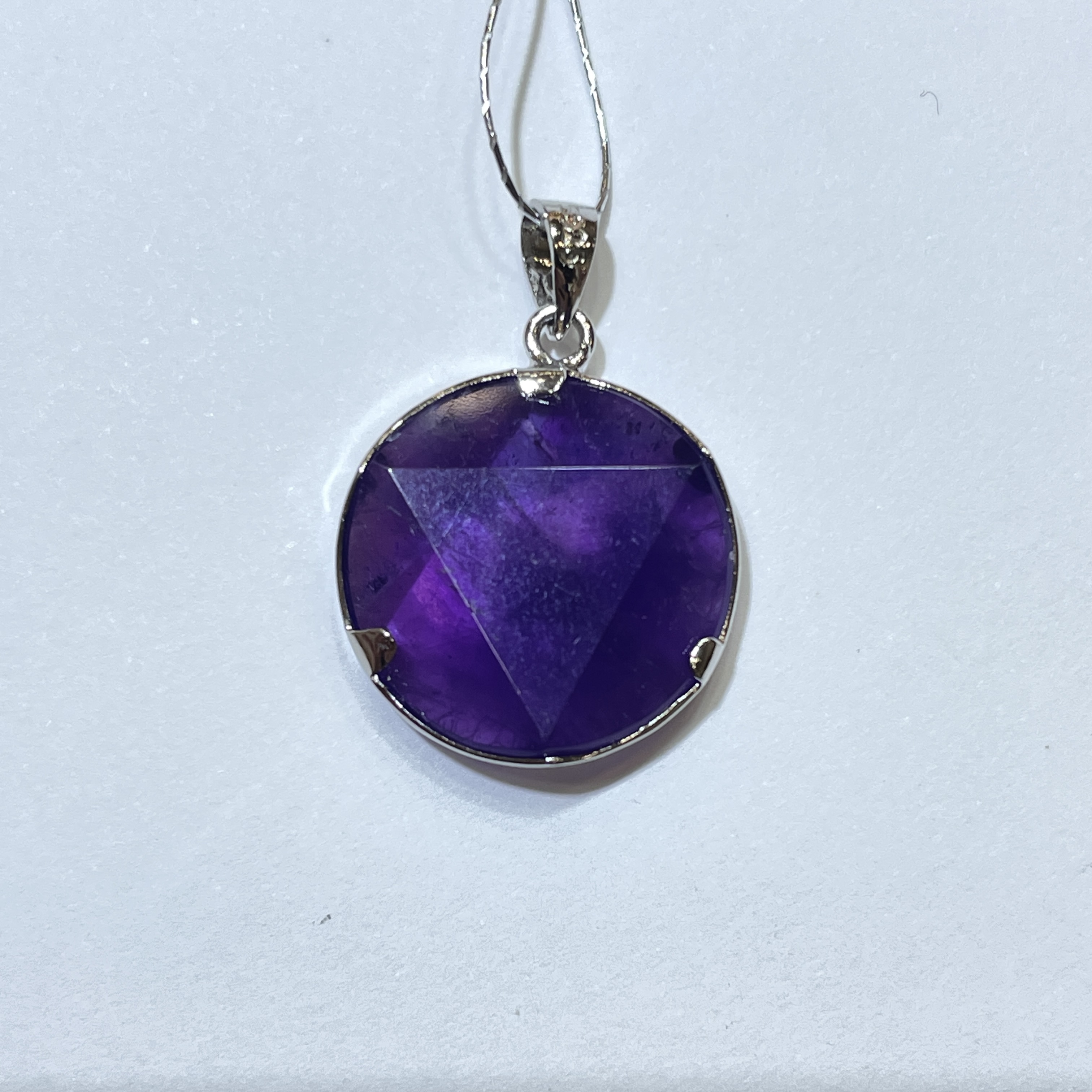 紫晶大衛星吊墜 16mm