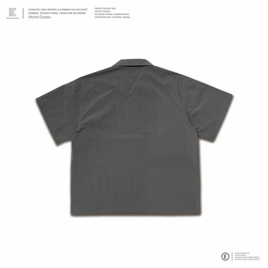 Cowave 2023 Spring & Summer Nylon Shirt 灰