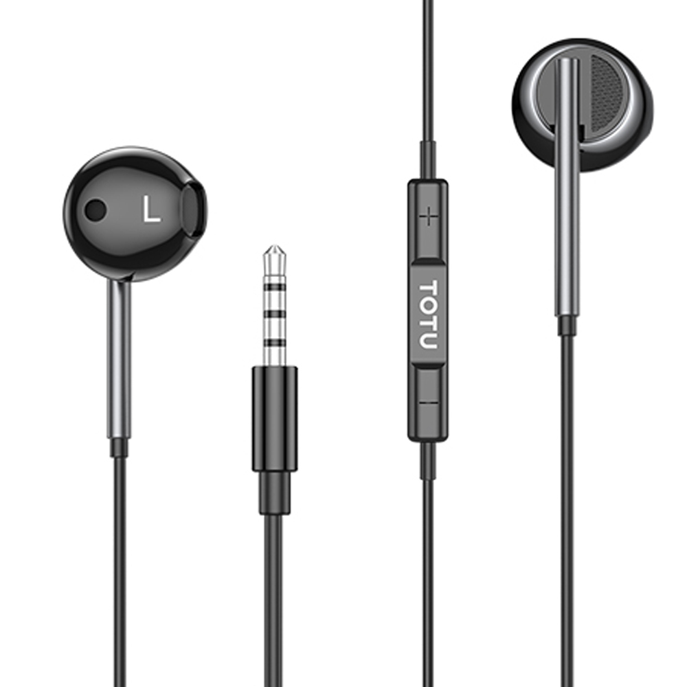 TOTU 拓途 3.5mm耳機線控通話聽歌高清麥克風 EP-3系列 1.2M