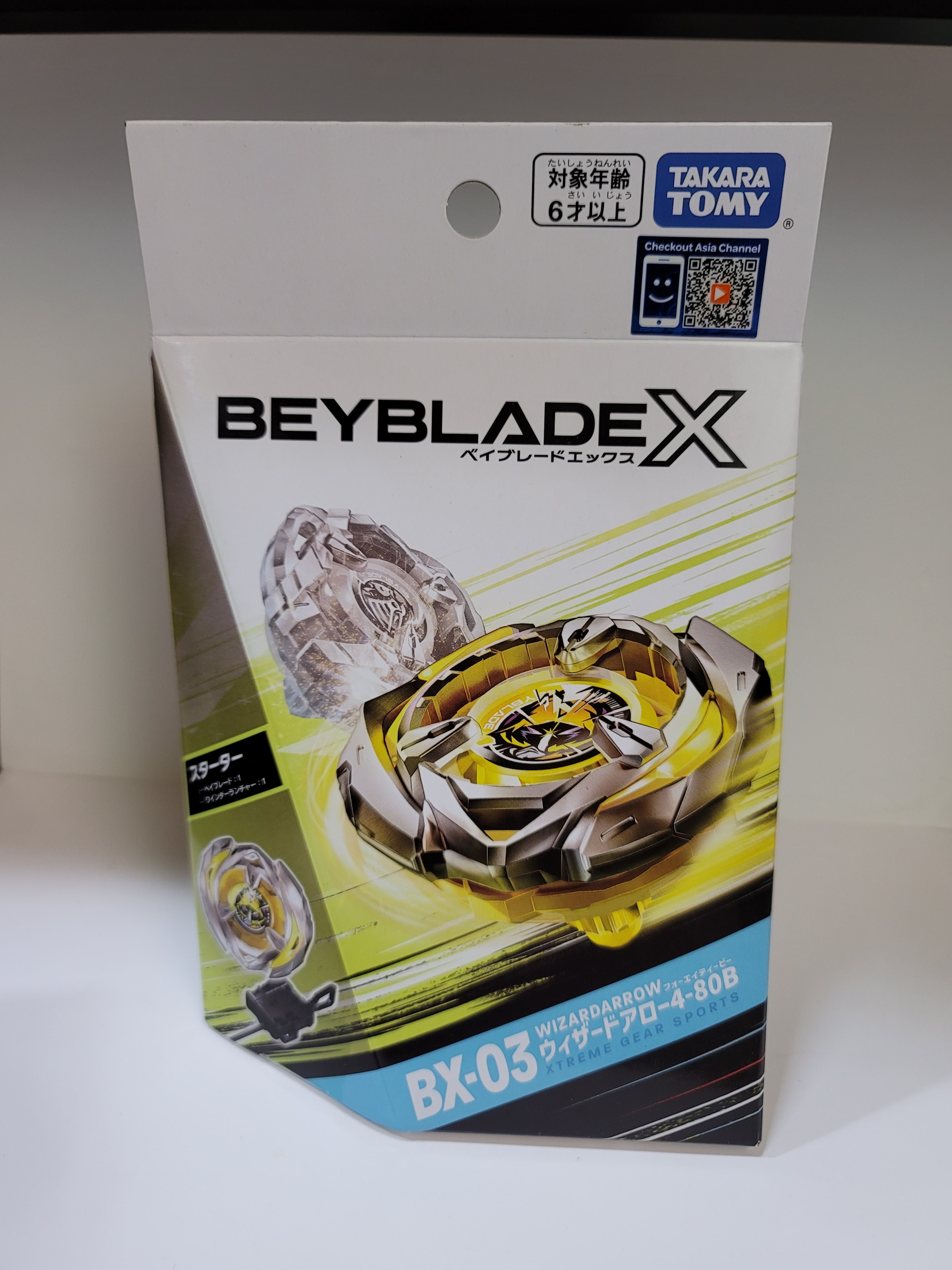 Beyblade X Beyblade X BX-03 Starter Wizard Arrow 4-80B