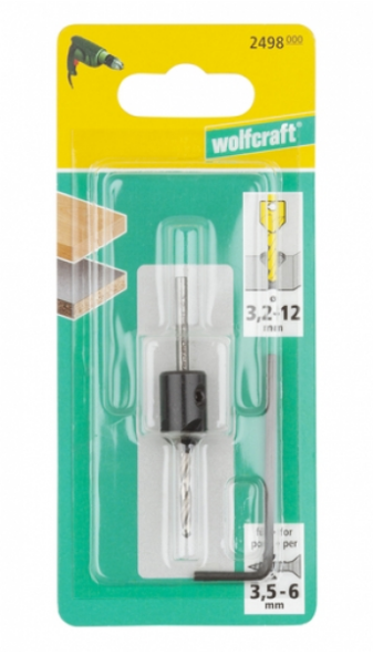 德國"WOLFCRAFT"(3.2-12mm)45度撥頭連 3.2鑽咀