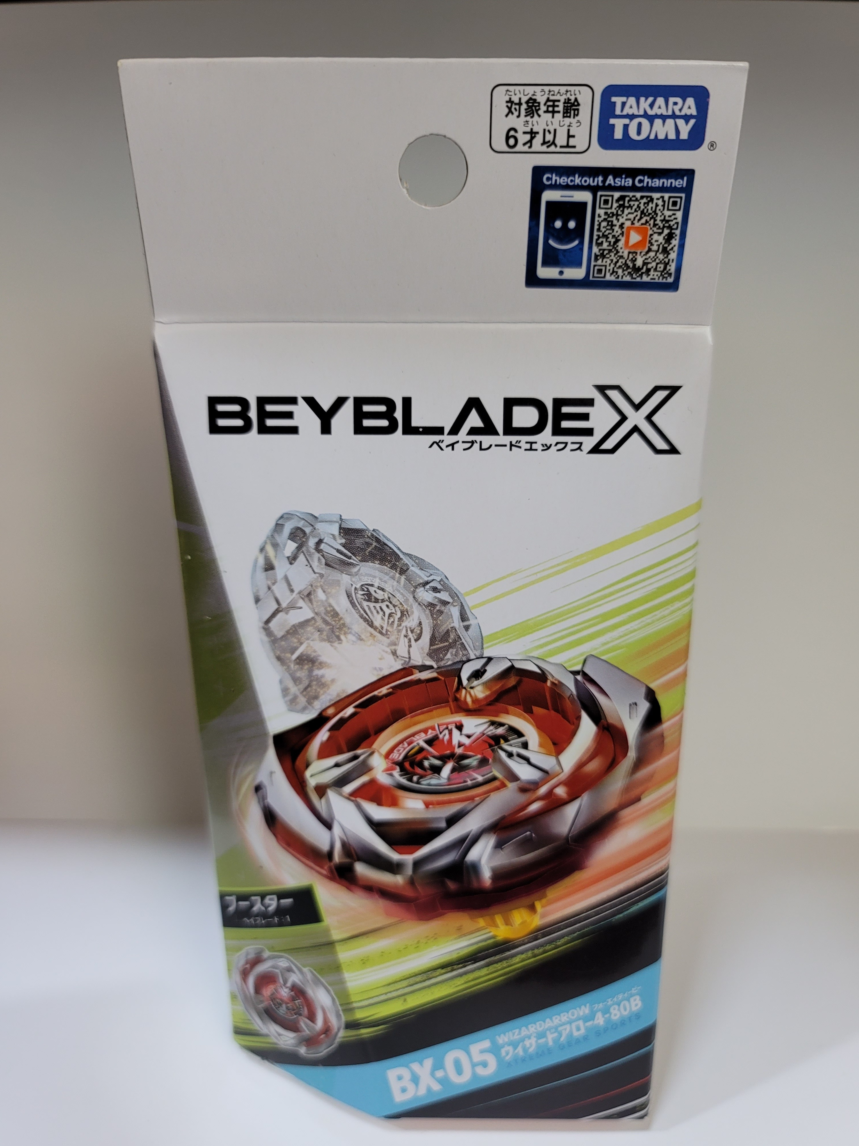 Beyblade X Booster BX-05 Wizard Arrow 4–80B (Redeco)