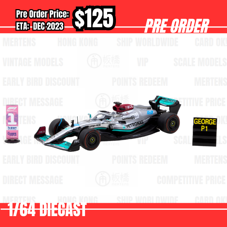 PO-$125 * Tarmac * Mercedes-AMG F1 W13 E Performance  Sao Paulo Grand Prix 2022 Winner George Russell [15/07]