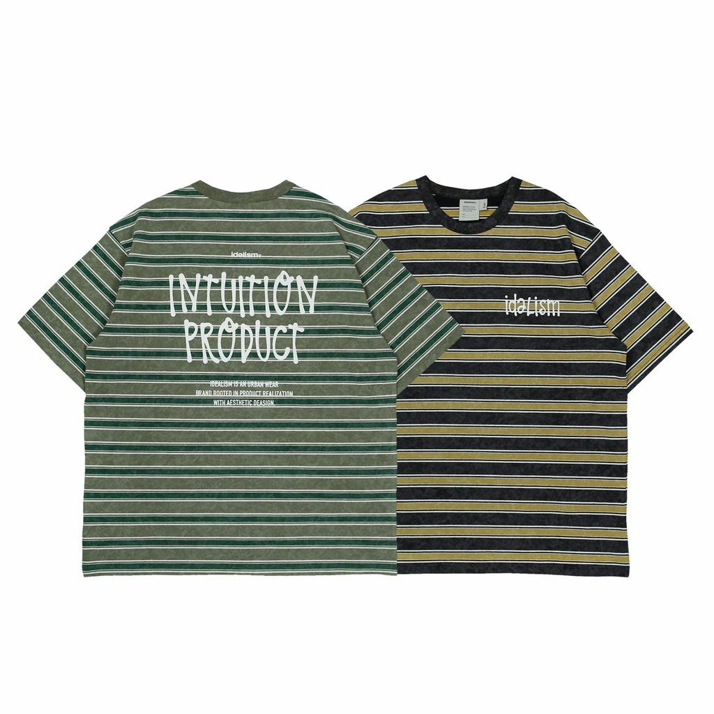idealism Stripe TEE 兩色