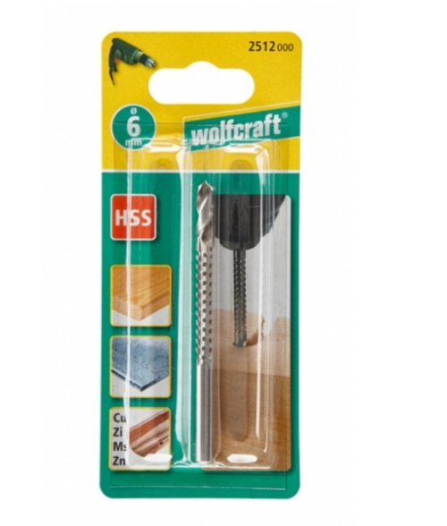 德國"WOLFCRAFT" 帶磨頭木工鑽咀