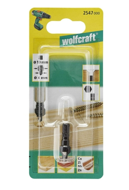 德國"WOLFCRAFT"(4-10mm)45度撥頭鑽咀